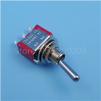 10Pcs SH T8013 3Pin 2Position ON-ON Maintained SPDT Mini Toggle Switch 3A/250VAC