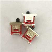 5pcs Q25 Sub-Miniature SMT SMD Slide Switches 3 Pins 2 Position 1P2T SPDT 1A 250V 3A 120V