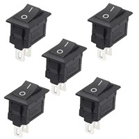 New Mini 5Pcs/Lot 2 Pin Snap-in On/Off Position Snap Boat Button Switch 12V/110V/250V T1405 P0.5
