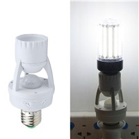 Motion Sensor Light Control Timer Switch 110V 220V E27 Base Lamp Holder IR Infrared Human Induction Motion Sensor Socket