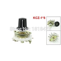 Plastic Handle 1P8T Band Channel Rotary Switch Selector KCZ1*8