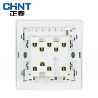 CHINT Custom Switch Plates Wall Switch Socket NEW2D Panel Three Gang Two Way 16A Steel Frame