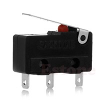 C18 New Hot 2pcs C+NO+NC Micro Limit Sensor Switch Roller Arm Lever Subminiature 3A 250V AC