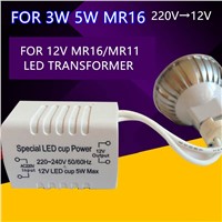 led power supply led transformer 12vdc dc12v output 6w 12w 18w 30w 50w plastic cover 220v to 12v for led strip mr11 mr16