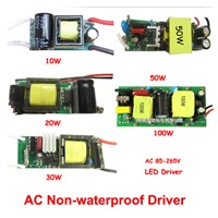 1pcs Waterproof / Non-waterproof AC 110-220V 10W 20W 30W 50W 70W 80W 100W Power Supply LED Driver For LED Flood light Lamp Part