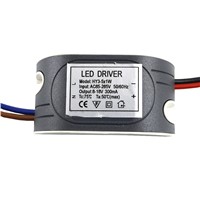 LED External Driver 300mA (3W-5W)x1W DC 8V ~ 18V Led Driver 3W 4W 5W Power Supply AC 110V 220V for LED lights Lamps Durable 1pcs