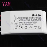 40W 12V Halogen LED Lamp Electronic Transformer Power Supply Driver Adapter New #S018Y# High Quality