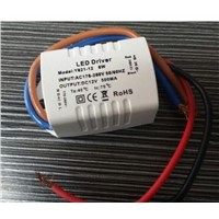 led transformer Driver adapter 12vdc output 6w 12w 18w  plastic cover 220v to 12v for led strip mr11 mr16 12v DC