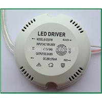 Factory outlets External Ceiling Light LED Power Driver Supply Transformer IC 8-24W Constant LED Driver DC24 -80V Ouput 260mA