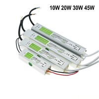 DC 12V LED Power Supply Waterproof IP67 Transformer 10W 20W 30W 45W 50W AC to DC Adapter Driver for LED Garden Lamp Strip Light