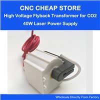 High Voltage Flyback Transformer 40W for CO2 Laser Tube Power Supply MYJG-40 K40 3020 3040 Laser Engraving Cutting Machine