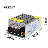 SXZM 36W power supply  DC12V 3A small led transformer AC110V/220V to DC12V 3A for 3528/5050 led strip RoHS CE