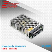 60W Dual Output Switching Power Supply D-60W 5V 12v 24V multiple types switching power supply manufacturer