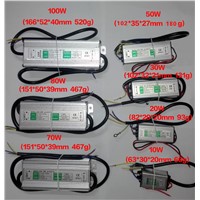 10W 20W 30W 50W 70W 80W 100W Constant Current Waterproof High Power Led Driver for Led Flood light High bay light