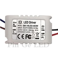 AC 85-265V 1-2x3w 2-4x3w 6-10x3w 10-18x3w 18-30x3w 600mA 650mA LED Driver Convertor Transformer For Ceiling Light Power Supply