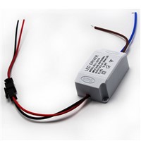 LED Electronic Transformer AC 85V-265V to DC 2V-12V  Power Supply Driver 3X1W