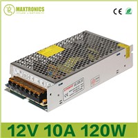 2017 Wholesale price 12V 10A 120W Universal Regulated Switching Power Supply for r For 5050 3528 3014 ws2811 CCTV Led Radio