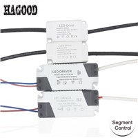 AC85-265V Constant Current LED Driver Power Transformer Three-color Segment Control Ballast Suitable for home lamp wall light