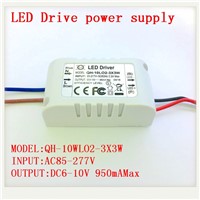 1 5 10pcs Isolated 900mA 10W Led Driver 2X3W 3X3W AC 110V 220V to DC 6-10V Power Supply for 10W High Power Red White LED Chip
