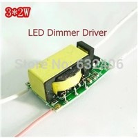 3*2W ,LED Dimmer Driver For LED Lamp Light Constant Current Driver Power Supply