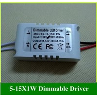 Dimmable LED Driver Ceiling Light Outside Drive 5-15X1W 5W 7W 9W 12W 15W Power Transformer 10PCS