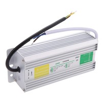 Metal Case Waterproof IP67 Transformer Switch Power Supply AC 90-250V to DC 12V 60W 80W Adapter Driver for LED Strip Garden Lamp