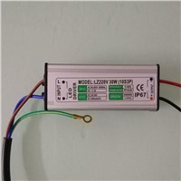 30W IP67 Waterproof Integrated LED Driver Power Supply Constant Current AC90-265V DC30-36v 900mA for 30W LED Bulb