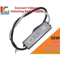 20W 30W 36W 60W 80W 100W 120W 150W 180W 200W 300W IP67 Waterproof Switching Power Supply OUPUT 12V 24V Lighting Transformer