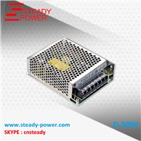 D-30W High Efficiency 30w 5V 12V 15V 24V Double Output Switching Power Supply