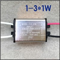 Water Proof Power Supply LED Driver 1w 3w 1-3W