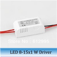 10pcs 220 v 8 - 15 * 1 w external high-voltage drive power 9 w10w11w12w13w14w led ceiling lighting power supply