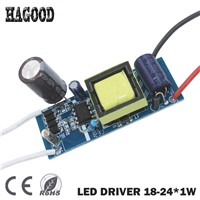 18-24W LED Driver Input AC90-265V Output DC63-85V Constant Current 280-300mA Transformer Power Supply Adapter for Led Lamps