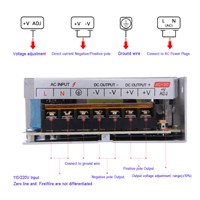 AC 110V 220V to DC 12V Switch 200W Power Supply Voltage Transformer for Led Strip Led Display Billboard Spotlight 16.7A
