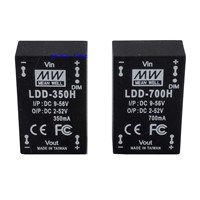LDD350H LDD500H LDD700H LDD1000H MEAN WELL MEANWELL Original DC-DC Constant Current Step-Down LED Driver