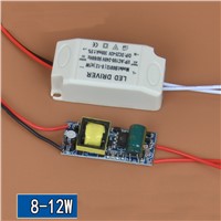 LED Drive external power supply 8-12W 280-300ma Constant current isolation with IC led driver for ceilling lighting 10pcs