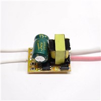 3 * 1 w LED Driver High voltage 110V 220V 3W constant current E27 built-in drive power supply Ic for bulbs X50