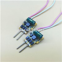50 pcs MR16 12V 4-7X1W 300MA Constant current LED driver MR16 4W 5W 6W 7W high power supply lamp transformer