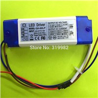 Isolation 40W 50W 60W LED Current Driver 18-30x3W 600mA 650mA 650ma High PFC Power Supply Transformer for LED Lamp Grow Lighting