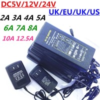 AC 110V 220V to DC12V Power supply DC 12V 24V 1A 2A 3A 4A 5A 6A 8A 10A Led driver converter light transformer adapter for strip