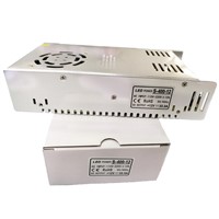 LED Strip DC to AC 12V 33A 400W Switching Power Supply Light Display AC LED PSUs Metal Case 400W.