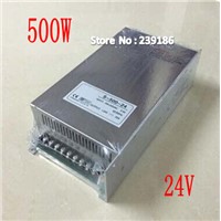 24V 500W LED transformer input AC110-240V switching LED Power Supply For led strip light driver warranty 2 years RoHS CE