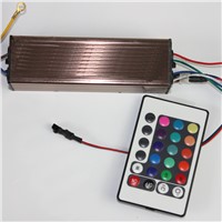 100W RGB LED Driver Light Transformer External Constant Current 300mA Waterproof Driver+ Remote Control for Led Lamps