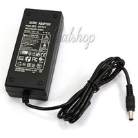 12V 5A 60W AC to DC Power Supply Adapter Charger For RGB 5050 3528 SMD Led Strip Light Transformers Cord Plug Socket