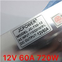 wholesale 12V 60A AC to DC Switch Power Supply Transformer for LED Strip AC110/240V for CCTV PSU Lighting Transformers