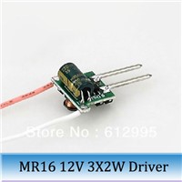 20pcs 3 * 2 w LED power driver 12 v low voltage built-in power supply MR16