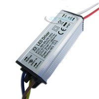 2pcs 6-10x3W 600mA High Power LED Driver 20W DC18-34V Waterproof IP67 Constant Current Aluminum LED Power Supply