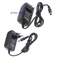 100pcs DC 12V 2A Converter Switching Power Supply Charger For LED Strip Light EU US Plug  AC 100-240V Wholesale