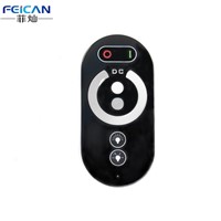 DC12-24V 6A/CH 3Channel Single Color Iron Shell LED Controller RF Full Touch Remote Controller For Single Color LED Strip Light