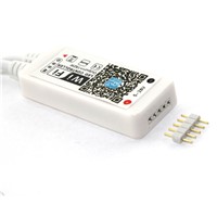 C17-RGBW Magic Home Wifi LED RGBW Controler DC12V MIni Wifi + 24 IR Key Remote Controller for RGBW LED Strip