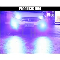 New Car High Power 9005 HB3 9006 HB4 LED Fog Light Bulbs DRL Driving Light Bulbs 80W Canbus Error Free Strobe Flash Light Pink